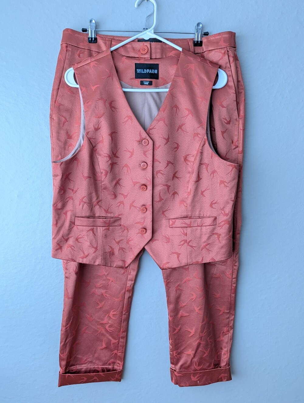 Wildfang Rust Essential Vest L